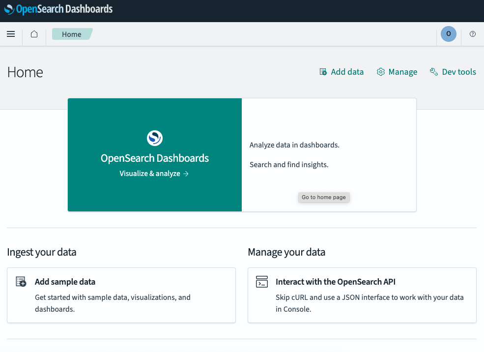 OpenSearch Start